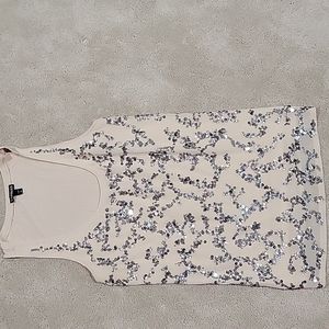 Express small sequin tank